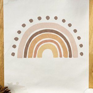 Boho Rainbow Canvas Print